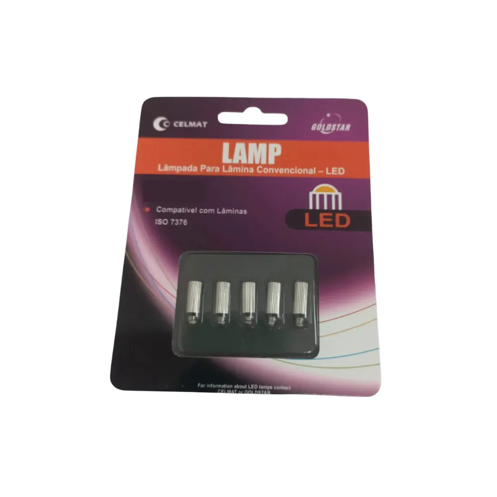 Lâmpada Luz Branca Convencional cartela com 5 unid